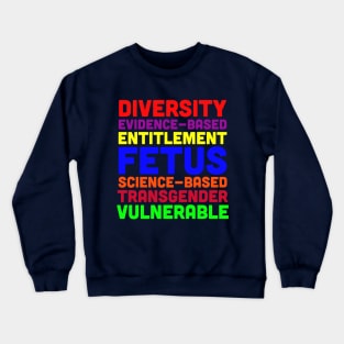 Seven Banned Words Crewneck Sweatshirt